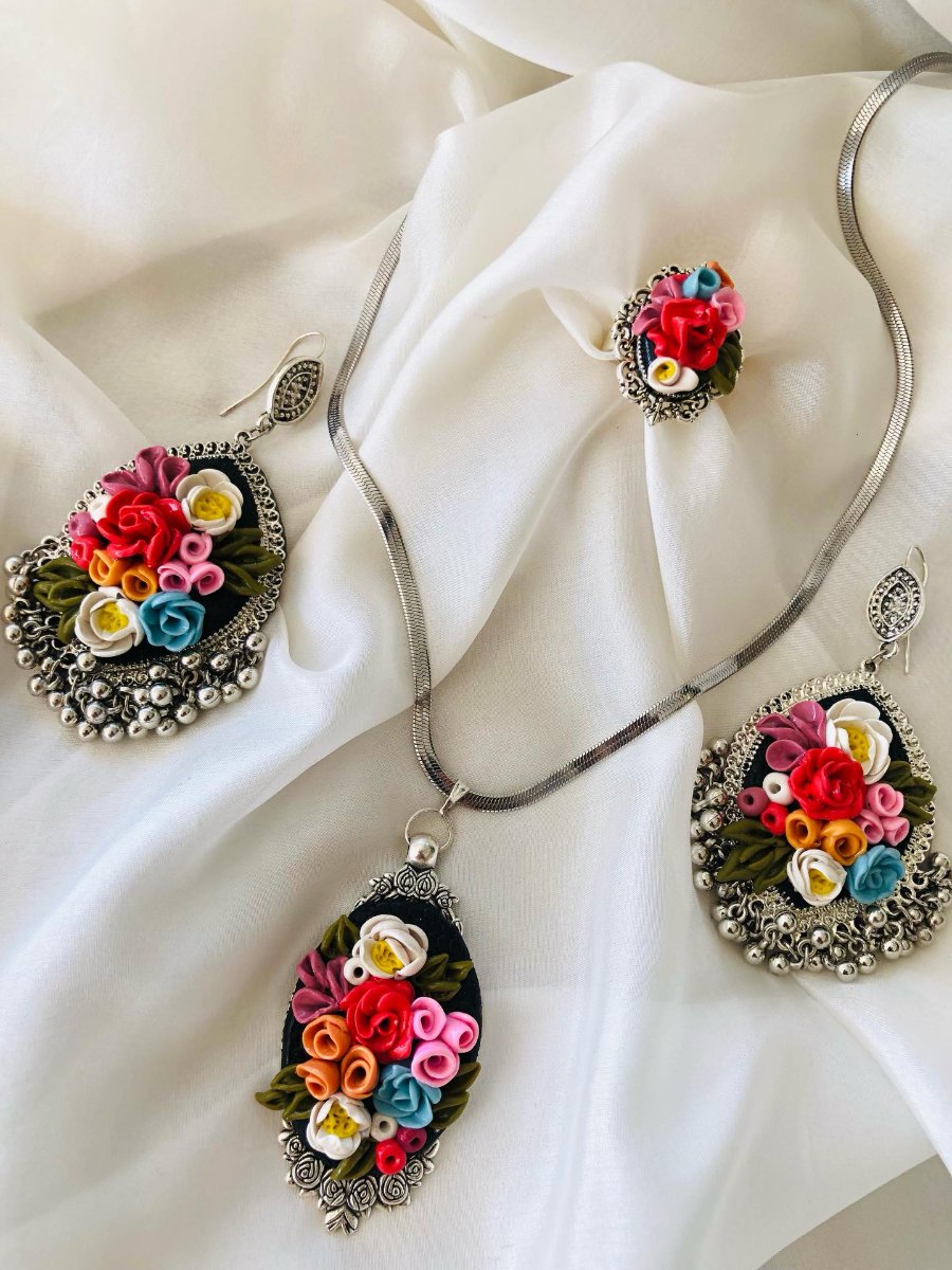 Spring Floral Polymer Set