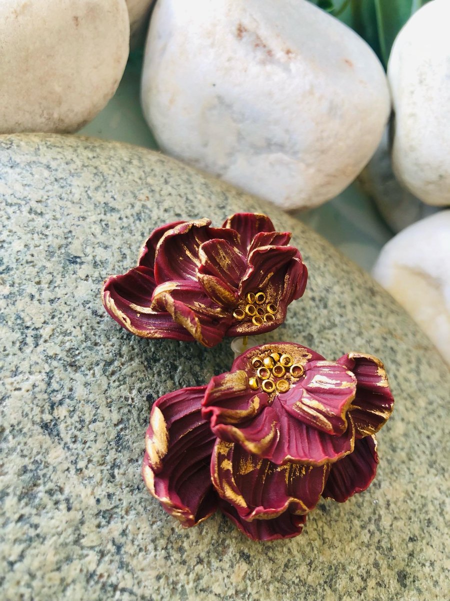 Polymer Clay Ear Studs