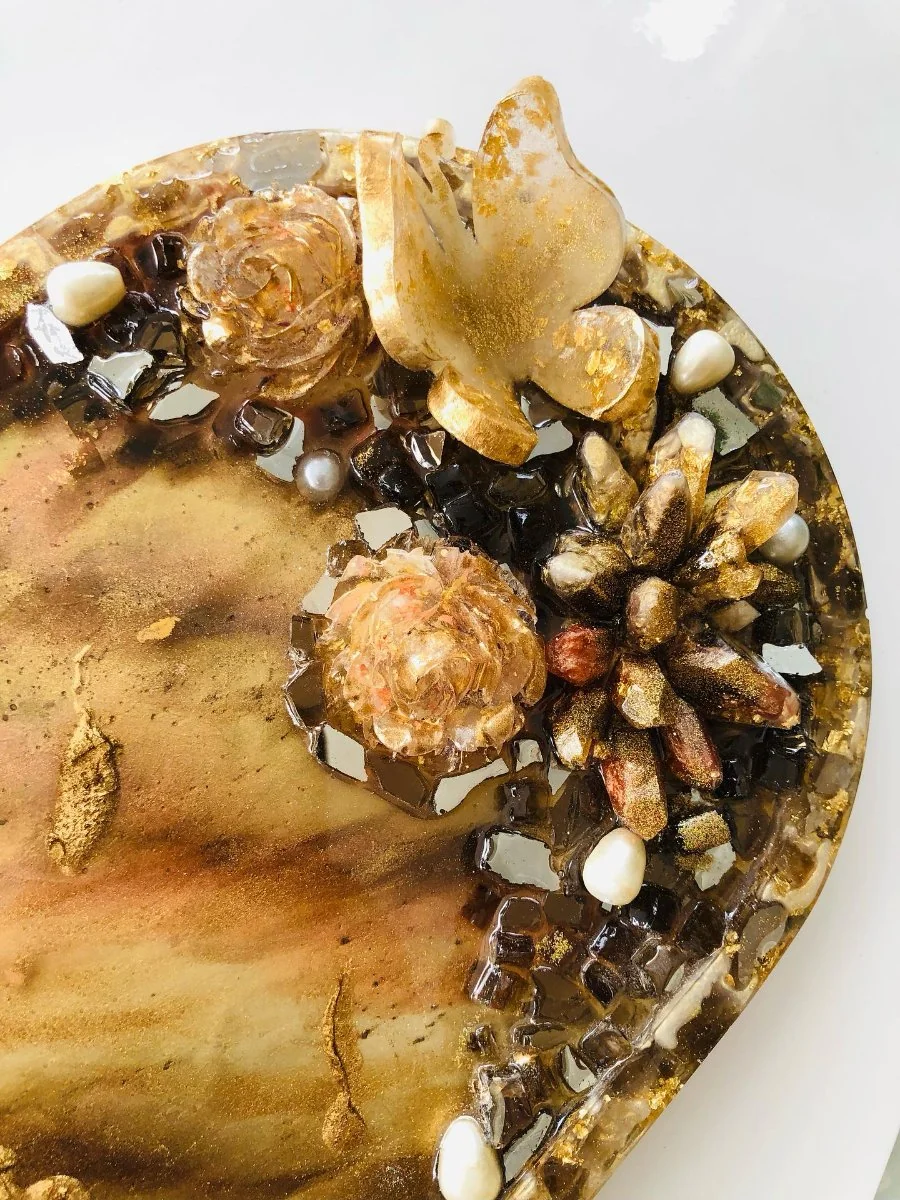 Multipurpose Resin Trinket Tray