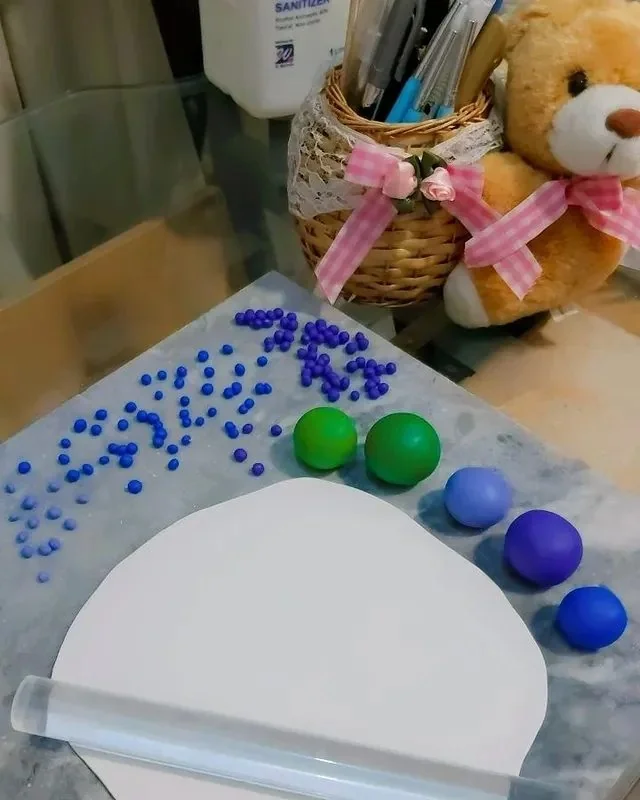 Polymer clay slab technique