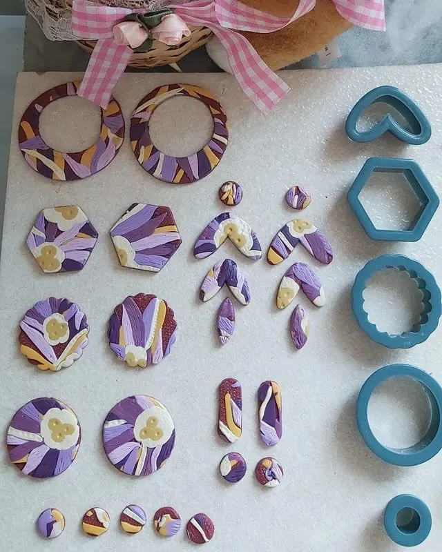 Handmade Polymer Clay Earrings